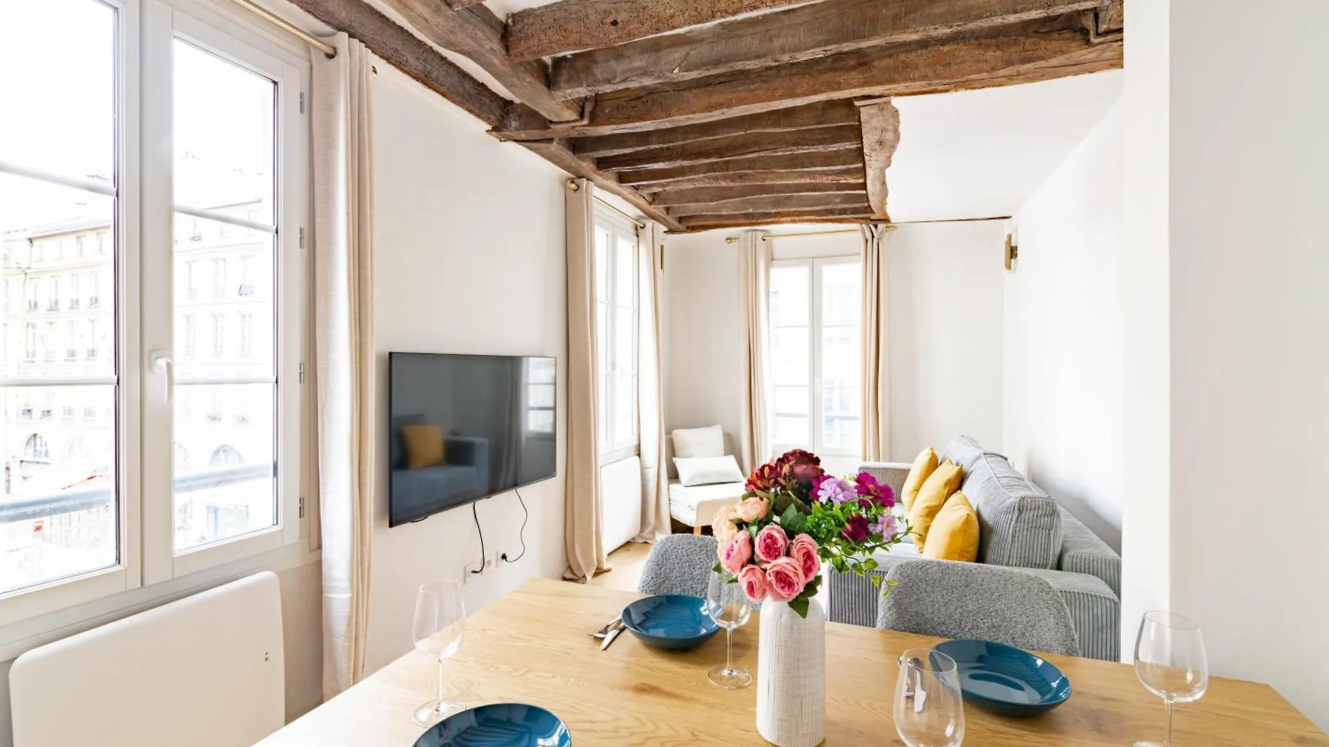Appartement Quartier Fontaine Chatelet Les Halles Free Netflix Paris 0*,  France